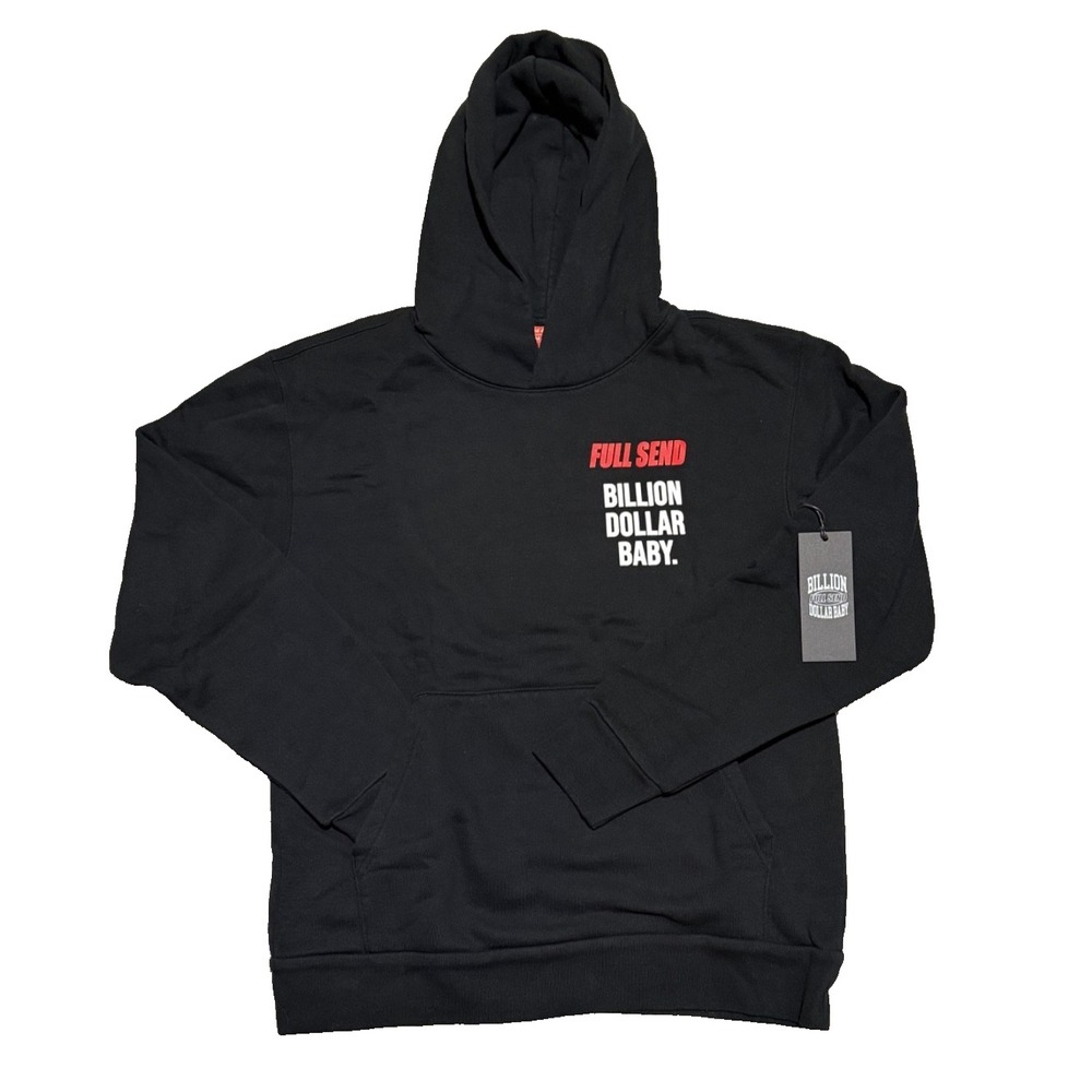 NWT Full Send Billion Dollar Baby X Da Baby Hoodie Sweatshirt Size M
